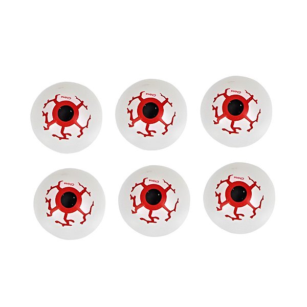 Enfeite Decorativo Halloween - Olhos - 6 unidades - Rizzo