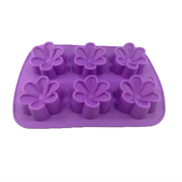 Forma de Silicone Média Margarida ArtLlile Rizzo Confeitaria