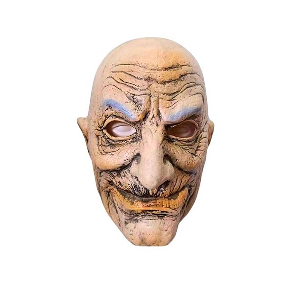 Máscara de Halloween - Homem Velho - 26cm - 1 unidade - Artlille - Rizzo