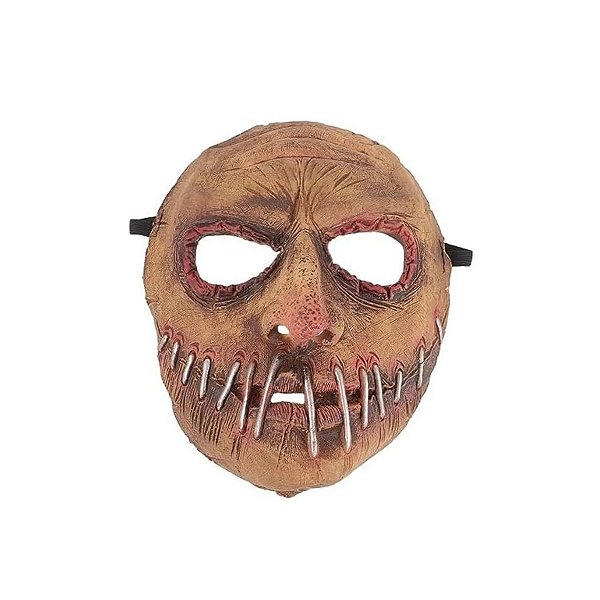 Máscara de Halloween - Velho Boca Costurada - 21cm - 1 unidade - Artlille - Rizzo