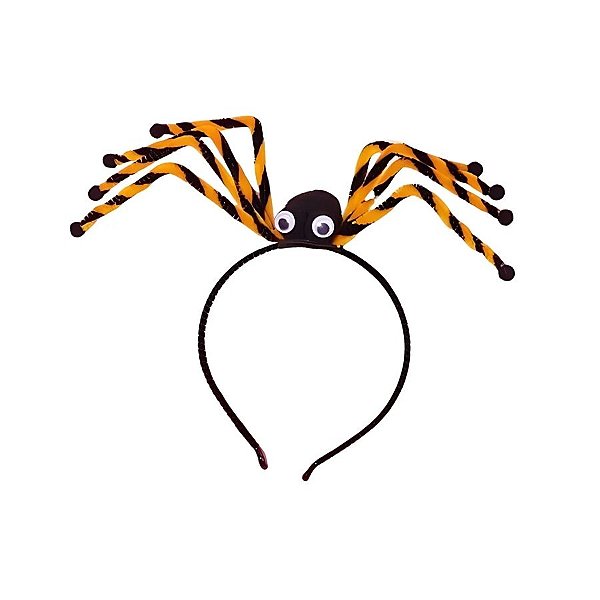Tiara Halloween - Aranha Laranja - 1 unidade - Rizzo