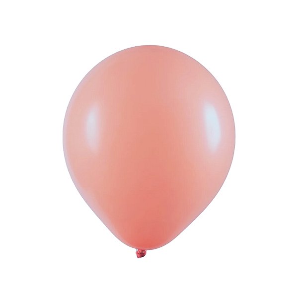 Balão de Festa Redondo Profissional Látex Liso - Rose - 1 unidade - Art-latex - Rizzo