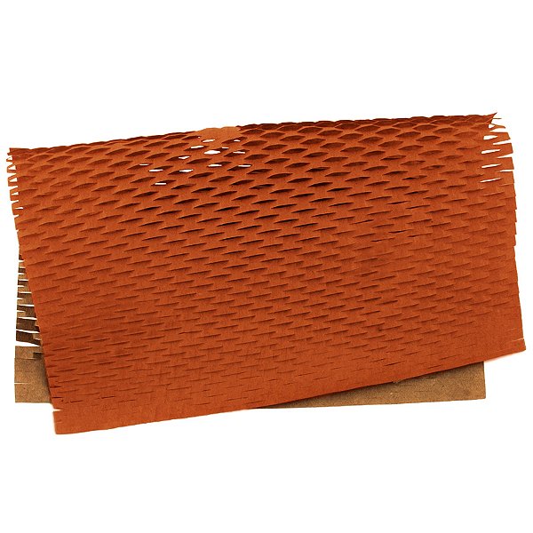 Papel Colmeia - 50x50cm - Laranja - 10 unidades - Cromus - Rizzo