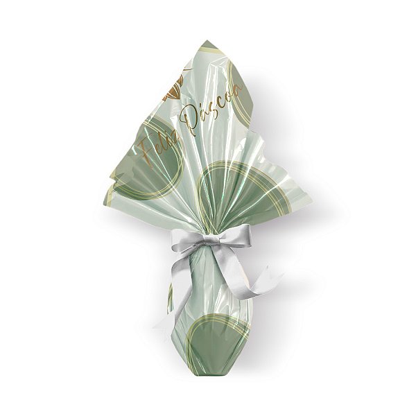 Saco Express 35x35cm para Ovos de 250g a 350g - Tonal Verde - 25 unidades - Cromus - Rizzo