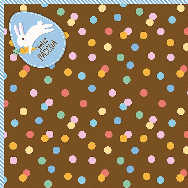 Saco Express 44x44cm para Ovos de 500g a 750g - Jump Marrom - 25 unidades - Cromus - Rizzo