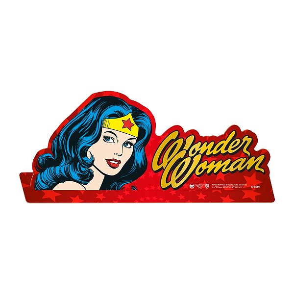 Personagem MDF - Mulher Maravilha - 1 unidade - FestColor - Rizzo