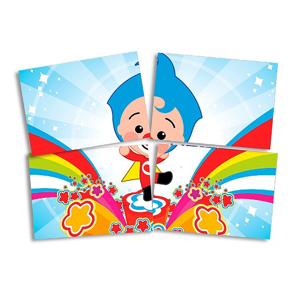 Painel 4 Lâminas - Um Herói do Coração - 1 unidade - Festcolor - Rizzo