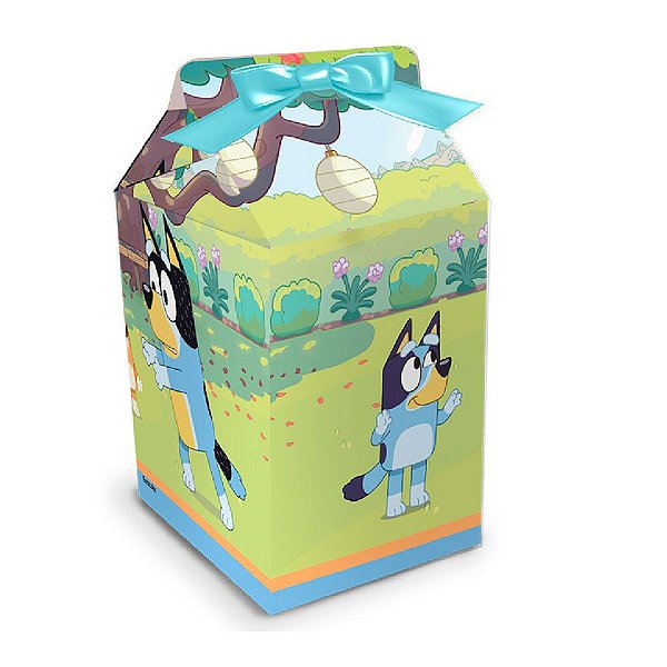 Caixa Milk - Bluey - 8 unidades - Festcolor - Rizzo