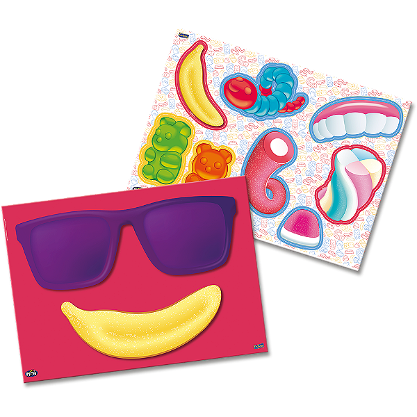 Kit Decorativo Festa Fini - 01 unidade - Festcolor - Rizzo Festas