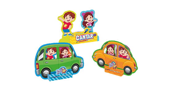 Decoração Especial Festa Maria Clara e JP - 03 unidades - Festcolor - Rizzo Festas