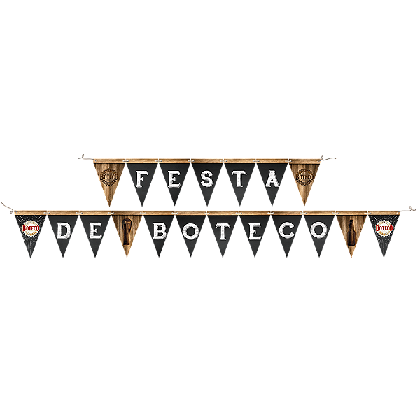 Faixa Decorativa Festa Boteco - Festcolor - Rizzo Festas