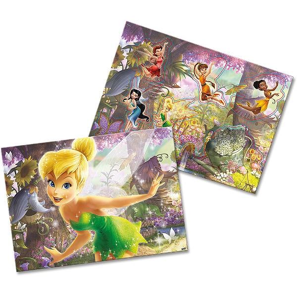 Kit Decorativo Festa Festa Fadas Disney - Festcolor - Rizzo Festas