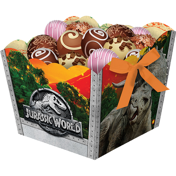 Cachepot Festa Jurassic World - 08 unidades - Festcolor - Rizzo Festas
