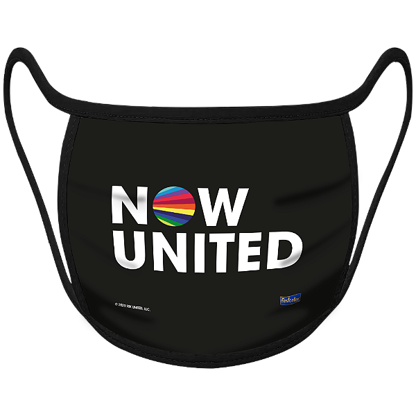 Máscara de Proteção Festa Now United - 01 Unidade - Festcolor - Rizzo Festas