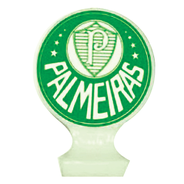 Vela Emblema Festa Palmeiras - 1 unidade - Festcolor -  Embalagens e Festas