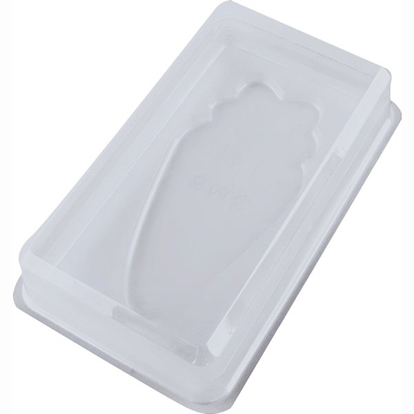 Caixa para Cenourinha - Cristal - 17,5x10,5cm - Cód. 14455 - 10 unidades - BWB - Rizzo
