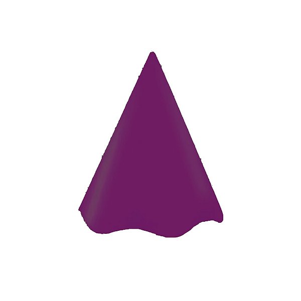 Chapéu de Aniversário - Roxo - 8 unidades - Rizzo