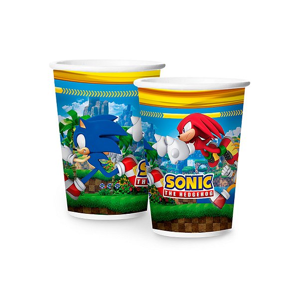 Copo de Papel - Sonic - 180ml - 8 unidades - Regina - Rizzo