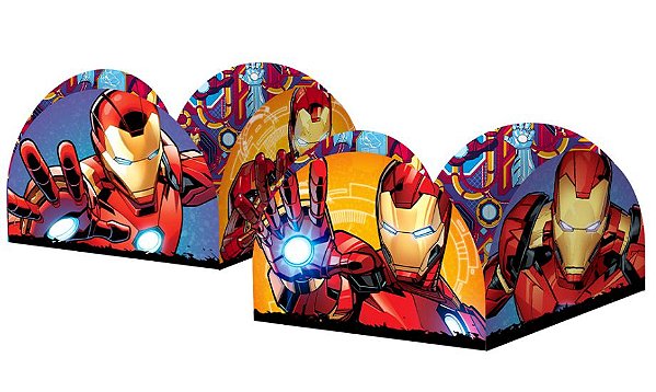 Porta Fominha para Doces Festa Homem de Ferro - 50 unidades - Regina - Rizzo