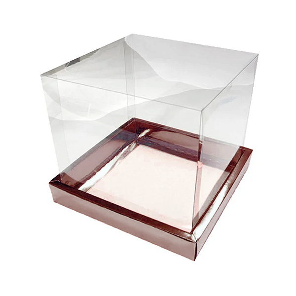 Caixa Panetone Marrom 500G com 5 unidades -  Assk - Rizzo