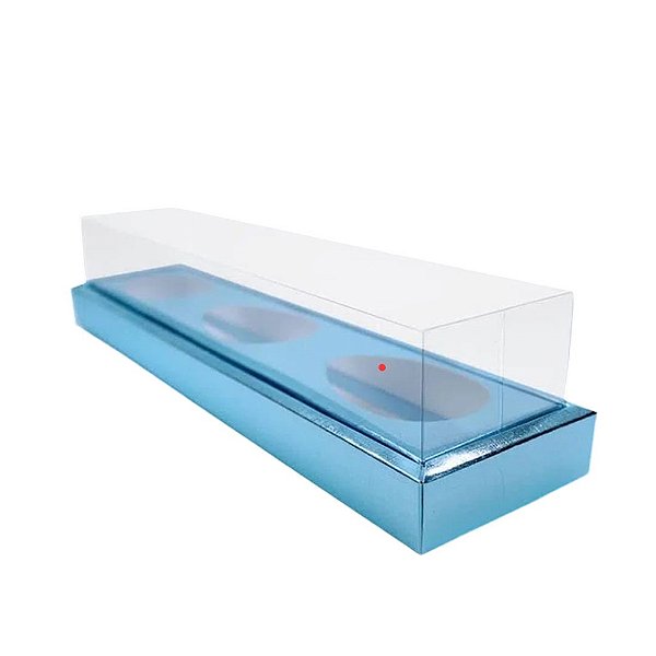 Caixa Ovo de Colher - Três Meio Ovo de 100g a 150g - 39cm x 10cm x 10cm - Kraft - 5 unidades - Assk - Rizzo