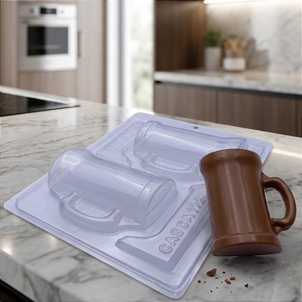 Forma de Acetato Especial - Caneca de Chopp - Ref. 10240 - BWB