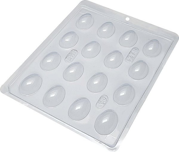 Forma de Acetato Ovo 10g Liso Cód. 273 BWB