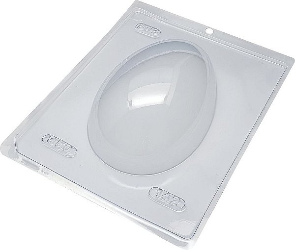 Forma de Acetato Ovo 350g Liso Cód. 142 BWB Rizzo Confeitaria