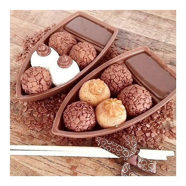 Forma Especial Barca De Chocolate G Cód. 9544 BWB