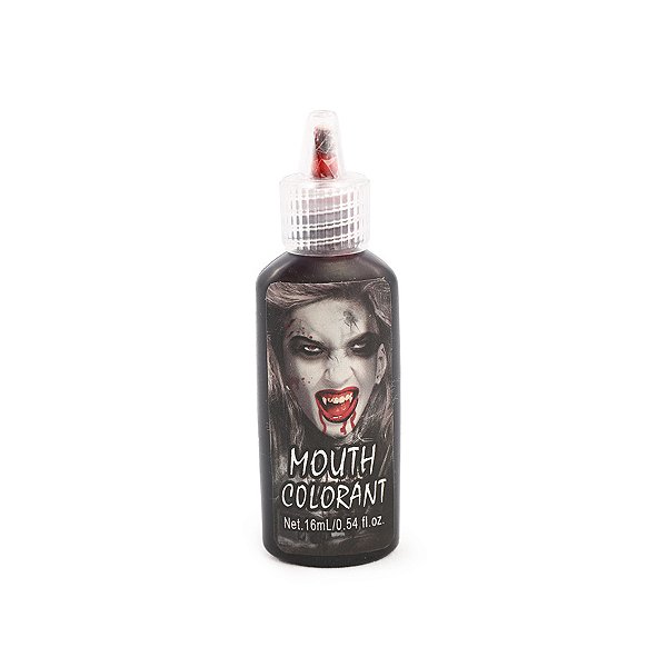Maquiagem para Halloween - Sangue Falso para Boca - 16ml - 1 unidade - Cromus - Rizzo