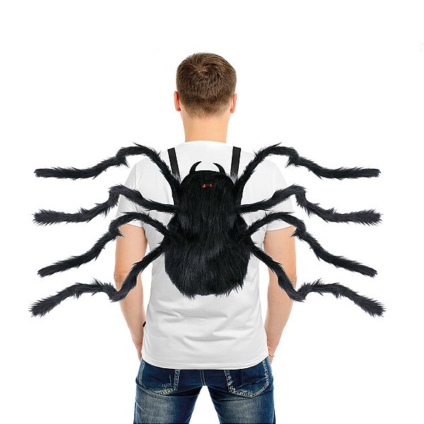 Mochila de Halloween - Aranha - 1 unidade - Cromus - Rizzo