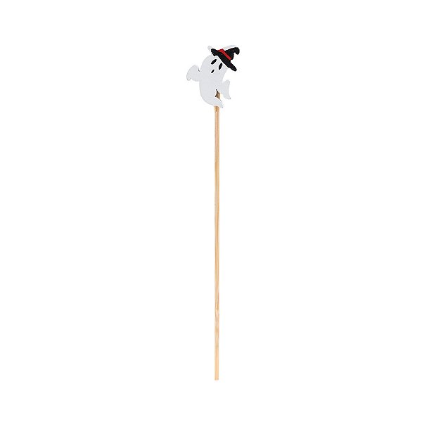 Pick Decorativo de Halloween - Fantasma - 12cm - 12 unidades - Cromus - Rizzo