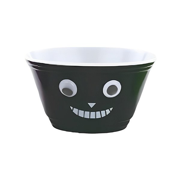 Bowl de Halloween Divertido - Preto - 16x9,5cm - 1 unidade - Cromus - Rizzo