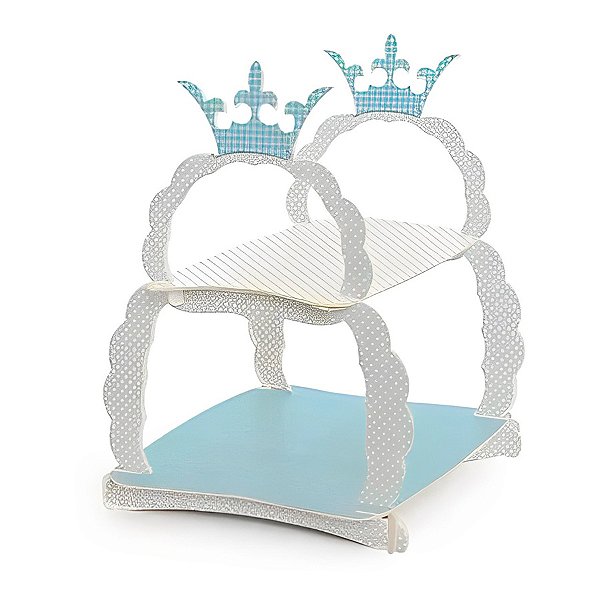 Suporte para Doces e Cupcakes - Reino Menino - 1 unidade - Cromus - Rizzo