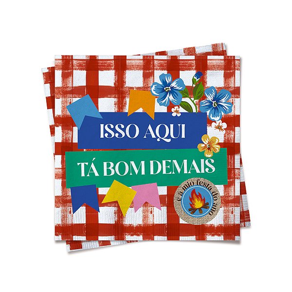 Guardanapo - Festa de Arraía - 20 unidades - Cromus - Rizzo