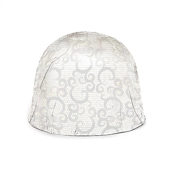 Papel Chumbo 10x9,8cm - Renda Branca - 300 unidades - Cromus - Rizzo