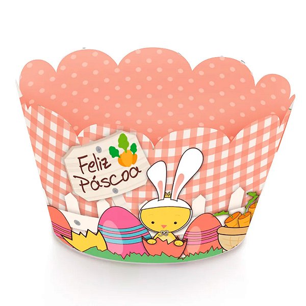 Wrap para CupCake - Rendado Samba - 12 unidades - Cromus - Rizzo