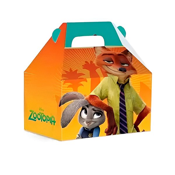Caixa Maleta Kids - Zootopia - 10 unidades - Cromus - Rizzo