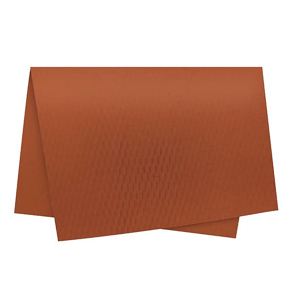 Papel Colmeia - 50x50cm - Marrom - 10 unidades - Cromus - Rizzo