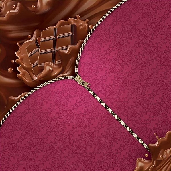 Saco Express 39x39cm para Ovos de 350g a 500g - Chocozíper Marsala - 25 unidades - Cromus - Rizzo