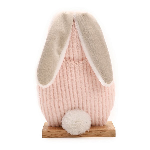 Coelho Decorativo Enfeite de Mesa - Rosa - 1 unidade - Cromus - Rizzo