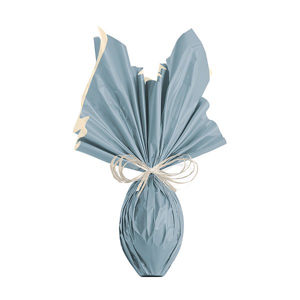 Folha para Ovos de Páscoa Double Face Acetinado Mediterrânea/Baunilha 69x89  - 25 unidades - Cromus - Rizzo