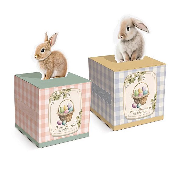 Caixa Pop Up - Páscoa Breeze - 10 unidades - Cromus - Rizzo
