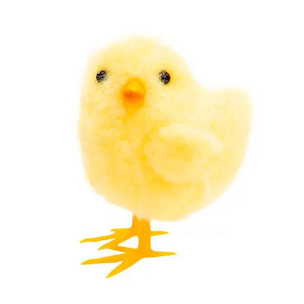 Pintinho em Pé Decorativo  - 1 unidade - Cromus - Rizzo