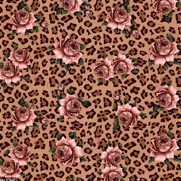 Saco para Presente Decorado - Leopardo - Cromus - Rizzo