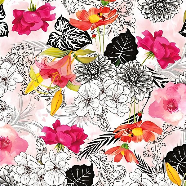 Saco para Presente Decorado - Mirela - Cromus - Rizzo