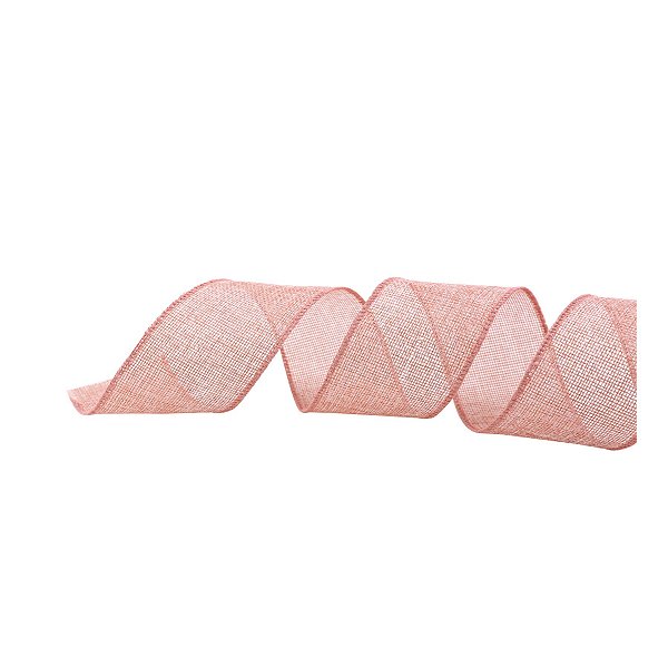 Fita Decorativa de Natal - Rose - 6,3x9,14cm - 1 unidade - Cromus - Rizzo