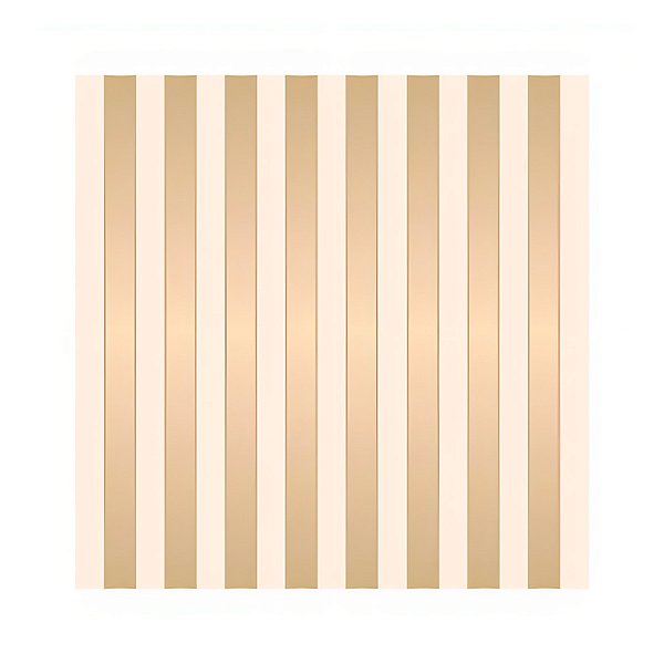 Saco Fundo Quadrado 25,5x7,5cm - Marfim/Ouro - 25 unidades - Cromus - Rizzo