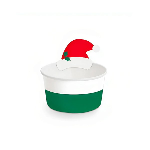 Copinho para Doces de Natal 100ml - 8 unidades - Cromus - Rizzo