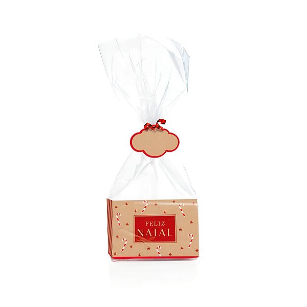 Kit Fundo Retangular de Natal - Lines - 10 unidades - Cromus - Rizzo